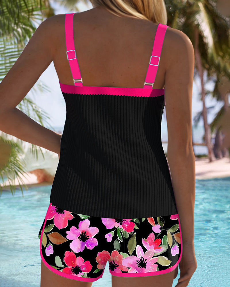 Matilde | Tankini due pezzi da mare con pantaloni