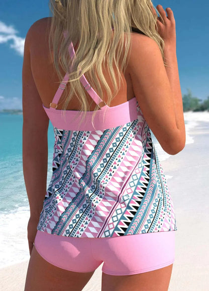 Ambra | Completo tankini Fiori Costieri