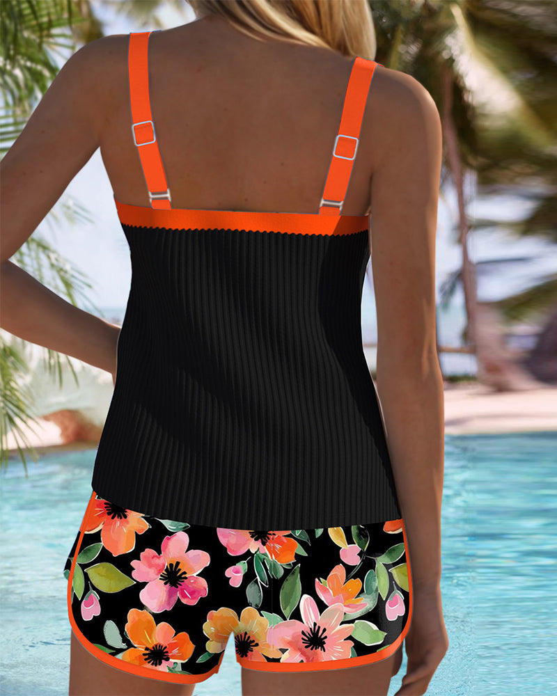 Matilde | Tankini due pezzi da mare con pantaloni