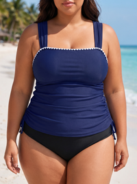 Sonia | Completo Tankini Grazia Costiera Taglie Forti